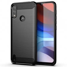 Husa Motorola Moto E7 Power E7i Power Carbon Negru Techsuit