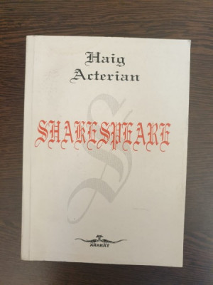 Haig Acterian - Shakespeare foto