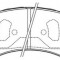Placute frana Mazda 323 F 6 (Bj), 626 5 (Gf), Premacy (Cp) SRLine parte montare : Punte fata