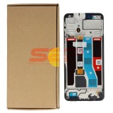 Display LCD cu Touchscreen si Rama Original Realme Note 50 Negru (Service Pack, Bulk)