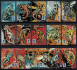 MALI 1994 - Dinozauri / serie completa, Stampilat