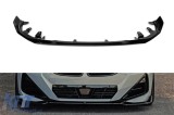 Spoiler tip MP design potrivit pentru bara de protectie M tech frontala a BMW Seria 2 G42 coupe dupa 2022, lac negru Performance AutoTuning