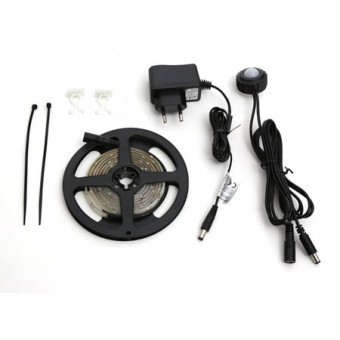 Banda led pentru pat 1.5 m senzor miscare pla foto