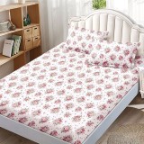 Cumpara ieftin Cearsaf de pat cu elastic si 2 fete de perna Amanda 180x200 cm (Finet)