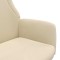 Scaun de relaxare, crem, material textil - 6