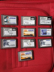 lot 10 modemuri PCMCIA pentru laptop foto