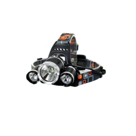 Lanterna frontal LED FOXMAG24, 2x Acumulatori, Zoom Cree 5W x 3, ABS