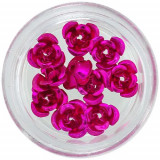 Ornamente pentru unghii, 10 buc &ndash; trandafiri ciclamen din ceramică