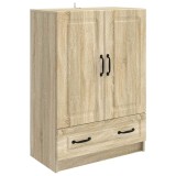 vidaXL Bufet cu sertar Stejar Sonoma 66 x 34,5 x 92 cm Lemn prelucrat 895817