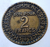 7.783 FRANTA 2 FRANCS FRANCI 1923, Europa, Bronz-Aluminiu