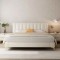 Pat Minelli 140x190 cm Tapitat Catifea Nuanta Crem Somiera Inclusa (cod RC65)
