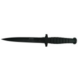 Cumpara ieftin Cutit Rambo VI Sting Baioneta, 2 Taisuri, Otel Carbon 5CR13, Maner Cauciuc+Teaca, Master Cutlery, Colectie, Vanatoare/Airsoft