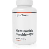 GymBeam Nicotinamide Riboside + Q10 capsule pentru &icirc;ntreținerea vitalității 37.38 g