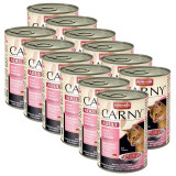 Cumpara ieftin Conservă cu carne de vită, curcan şi creveţi CARNY ADULT 12 x 400 g, Animonda