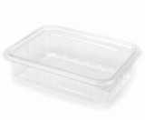 Caserole dreptunghiulare cu capac 750 ml, 55x185x125 mm, 100 buc./set