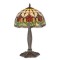 Lampa Tiffany din bronz cu flori TA-114