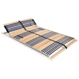 Cumpara ieftin Baza de pat cu sipci, 42 sipci, 7 zone, 140 x 200 cm