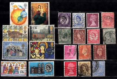 A7 T1 7 - Timbre foarte vechi - Anglia - Marea Britanie si colonii foto