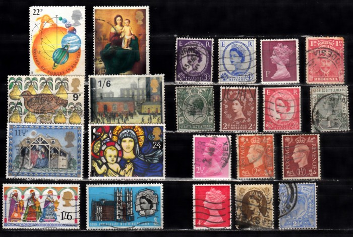 A7 T1 7 - Timbre foarte vechi - Anglia - Marea Britanie si colonii