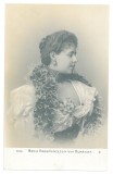 834 - Queen MARY, MARIA, Royalty, Regale, Romania - old postcard - used - 1912