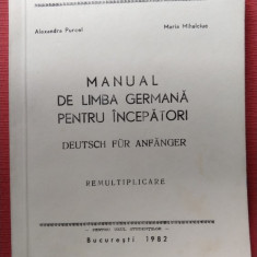 Manual de limba germana pentru incepatori - Alexandra Purcel