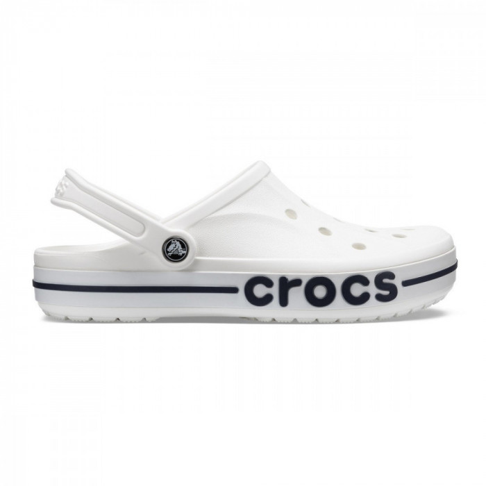 Saboti Crocs Bayaband Clog Alb - White/Navy