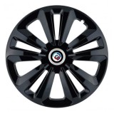 Set 4 capace roti pentru BMW Nou, model Terra Black, R15