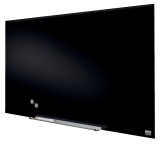 Tabla magnetica sticla de perete 993 x 559 mm Nobo Diamond neagra