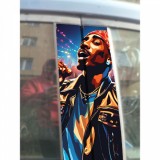 Cumpara ieftin Sticker Auto Stalpi Usi Rapper - Copie