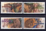 Vatican 2003 - Mozaicuri cu animale, serie neuzata
