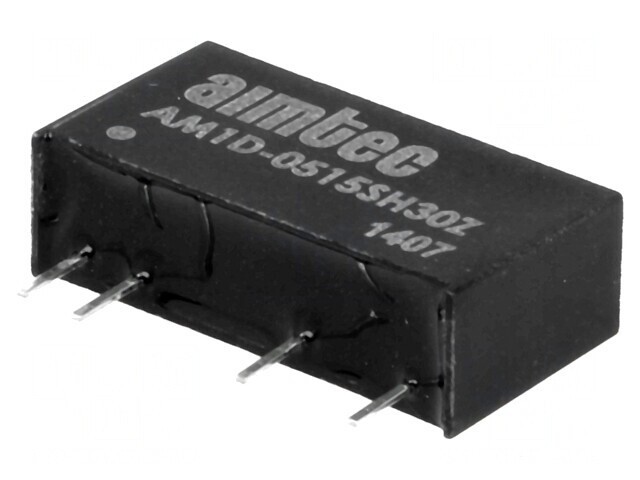 Convertor DC/DC 1W 5V la 15V 70mA SIP7