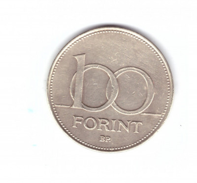Moneda Ungaria 100 forint/forinti 1995, stare buna, curata foto