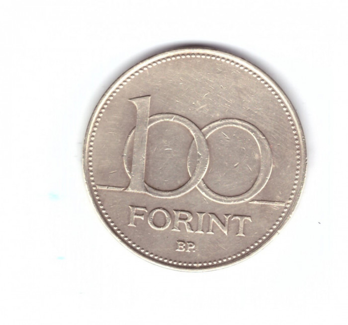 Moneda Ungaria 100 forint/forinti 1995, stare buna, curata