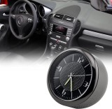 Ceas Auto Bord Quartz Electronic Luminos Negru, Clema Prindere Aerisire