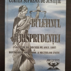 CURTEA SUPREMA DE JUSTITIE BULETINUL JURISPRUDENTEI CULEGERE DECIZII ANUL 1997