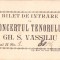 HST A55 Bilet intrare concert tenor Gh S Vassiliu
