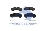 SAMPA 093.843 set placute frana,frana disc