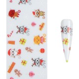 Cumpara ieftin Folie de Transfer Unghii LUXORISE, Christmas Owl