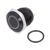 Comutator anti-vandalism albă SPST-NO 2A/48VDC IP65