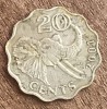 C50 - Moneda foarte veche - Swaziland - 20 centi - 2001, Africa