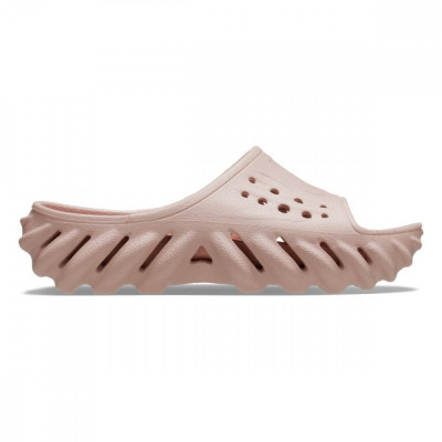 Papuci Crocs Echo Slide Roz - Pink Clay foto