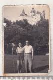 Bnk foto Castelul Branc - august 1956, Alb-Negru, Romania de la 1950, Cladiri