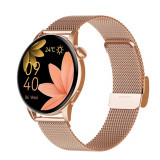 Smartwatch MaxCom FW58 Vanad Pro, Gold, Ecran AMOLED