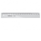Rigla din plastic 20 cm, Erich Krause