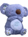 Jucarie de plus Koala cu functie de respiratie, melodii linistitoare si lumina.
