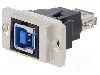 Conector {{Tip conector}}, versiune USB 3.0, {{Orientare spa&amp;#355;iala}}, CLIFF - CP30706NM