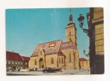 FA156 - Carte Postala - CROATIA - Zagreb. Crkya sv. Marka, circulata
