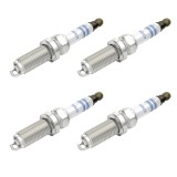 Set 4 bujii scanteie Bosch pentru Nissan Micra, Note, Qashqai, X-Trail, Renault Captur, Clio, Fluence, Laguna,