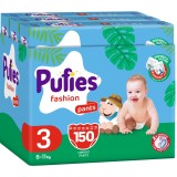 Scutece chilotel Pufies Fashion, marimea 3 Midi, 150 bucati, 6-11 kg, pachet Maxi*3