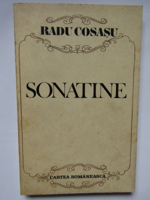 SONATINE -RADU COSASU foto